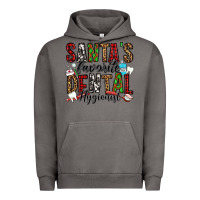 Pigment Tornado santa's favorite dental hygienist Urban Hoodie - Jasminsmagicworld