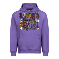 Tulip santa's favorite dental hygienist Urban Hoodie - Jasminsmagicworld