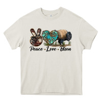 Peace Llve Bison Heavy Core Tee | Teevron
