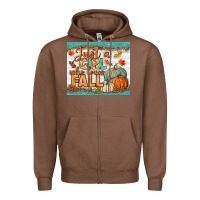 Chestnut Just A Girl Who Loves Fall Mousepad Zipper Hoodie - BundleAndBundleShop