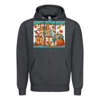 Smoke Just A Girl Who Loves Fall Mousepad Zipper Hoodie - BundleAndBundleShop