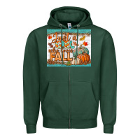Sports Green Just A Girl Who Loves Fall Mousepad Zipper Hoodie - BundleAndBundleShop
