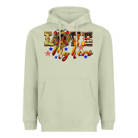 Matcha Love My Hero Firefighter Heavyweight Hoodie - LillyAllenDesigns