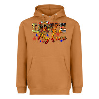 Meerkat Love My Hero Firefighter Heavyweight Hoodie - LillyAllenDesigns