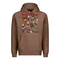 Chestnut Merry Christmas Premium Hoodie - MaliasSmallBusiness