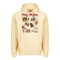 Pina Colada Merry Christmas Premium Hoodie - MaliasSmallBusiness