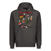 Smoke Merry Christmas Premium Hoodie - MaliasSmallBusiness