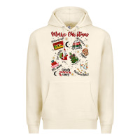 Tofu Merry Christmas Premium Hoodie - MaliasSmallBusiness