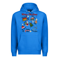 True Royal Merry Christmas Premium Hoodie - MaliasSmallBusiness