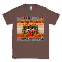 Chestnut firefighter dad Classic Tee - HRA Design Shop