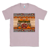 Lilac firefighter dad Classic Tee - HRA Design Shop