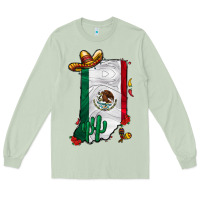 Matcha mexican indiana Long Sleeve Tee - CowhideDigitalArt