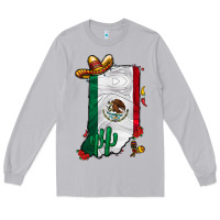 Moon Dust mexican indiana Long Sleeve Tee - CowhideDigitalArt