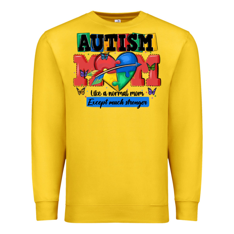 Autism Mom Like A Normal Mom Premium Sweatshirt by MaliasSmallBusiness | Teevron