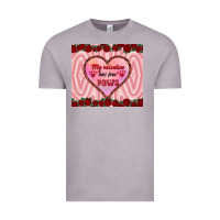 Vintage Zinc my valentine has four paws Vintage Tee - RanaPortraitStore