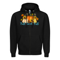 Black Fall Sweet Fall Zipper Hoodie - Artiststas