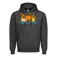 Charcoal Heather Fall Sweet Fall Zipper Hoodie - Artiststas