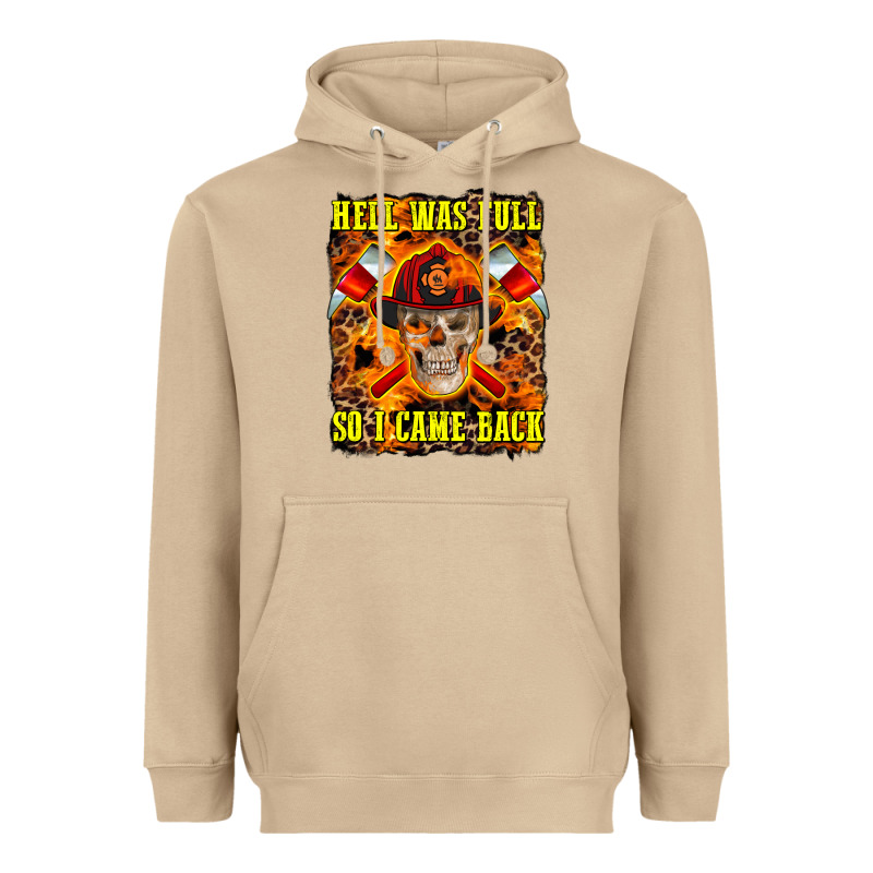 Western Hell Was Full So I Came Back Heavyweight Hoodie by LillyAllenDesigns | Teevron
