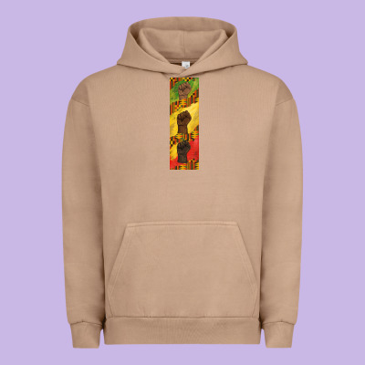 Juneteenth Pen Wrap Urban Hoodie Designed By Barkaloodesign