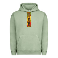 Pigment Oil Green juneteenth pen wrap Urban Hoodie - BarkalooDesign