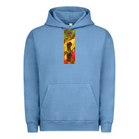 Pigment Pebble Blue juneteenth pen wrap Urban Hoodie - BarkalooDesign