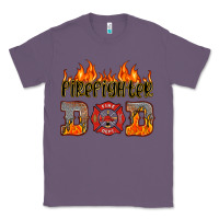 Lavender firefighter dad Classic Tee - HRA Design Shop