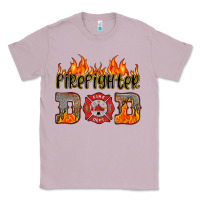 Lilac firefighter dad Classic Tee - HRA Design Shop