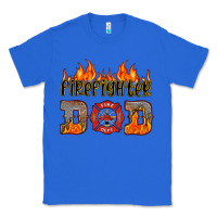 True Royal firefighter dad Classic Tee - HRA Design Shop