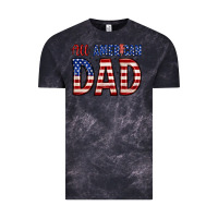 Cloud Black all american dad Vintage Tee - Zillion Design Studio