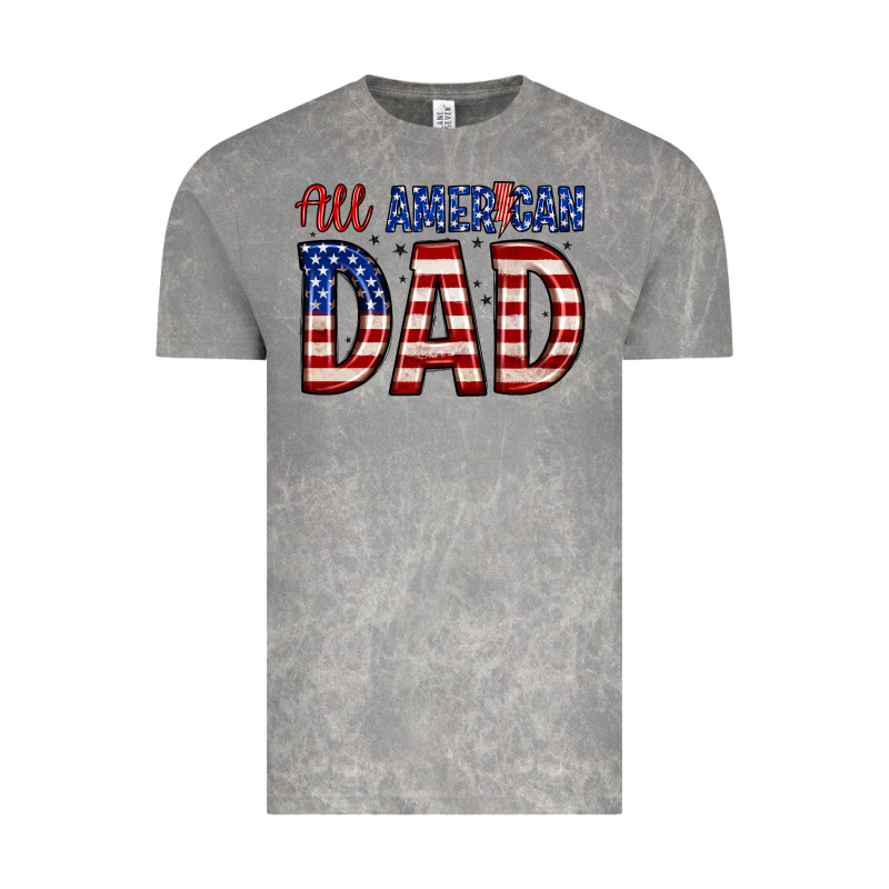 All American Dad Vintage Tee by Zillion Design Studio | Teevron