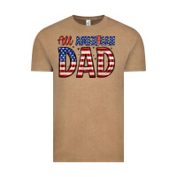 Vintage Coffee all american dad Vintage Tee - Zillion Design Studio