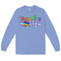 Colony Blue trans lives matter Long Sleeve Tee - HRA Design Shop