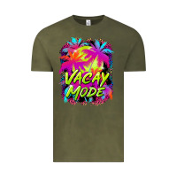 Vintage Olive vacay mode Vintage Tee - BarkalooDesign