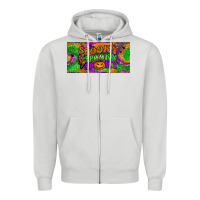 Dove Grey spooky license plate Zipper Hoodie - BundleAndBundleShop