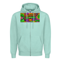 Seafoam spooky license plate Zipper Hoodie - BundleAndBundleShop