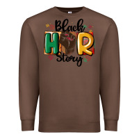 Chestnut black story Premium Sweatshirt - MaliasSmallBusiness