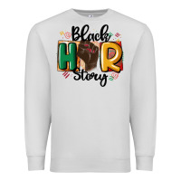 Dove Grey black story Premium Sweatshirt - MaliasSmallBusiness