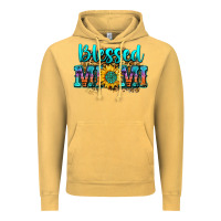 Vintage Mustard blessed mimi Vintage Hoodie - Zillion Design Studio
