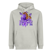 Moon Dust hope lavender ribbon all cancers Heavyweight Hoodie - NancyCooperArtShop