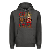 Charcoal Heather Oh my gnome Premium Hoodie - NancyCooperArtShop