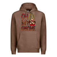 Chestnut Oh my gnome Premium Hoodie - NancyCooperArtShop