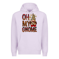 Lilac Oh my gnome Premium Hoodie - NancyCooperArtShop