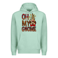 Seafoam Oh my gnome Premium Hoodie - NancyCooperArtShop