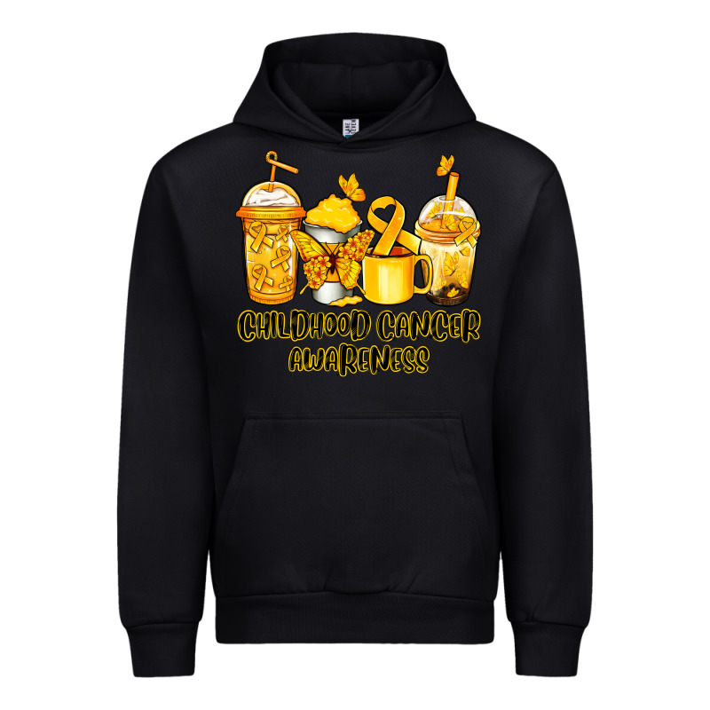Childhood Cancer Awareness Coffee Urban Hoodie by Jasminsmagicworld | Teevron