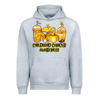 Heather Grey childhood cancer awareness coffee Urban Hoodie - Jasminsmagicworld