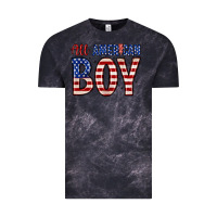 Cloud Black all American boy Vintage Tee - Zillion Design Studio