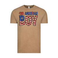 Vintage Coffee all American boy Vintage Tee - Zillion Design Studio