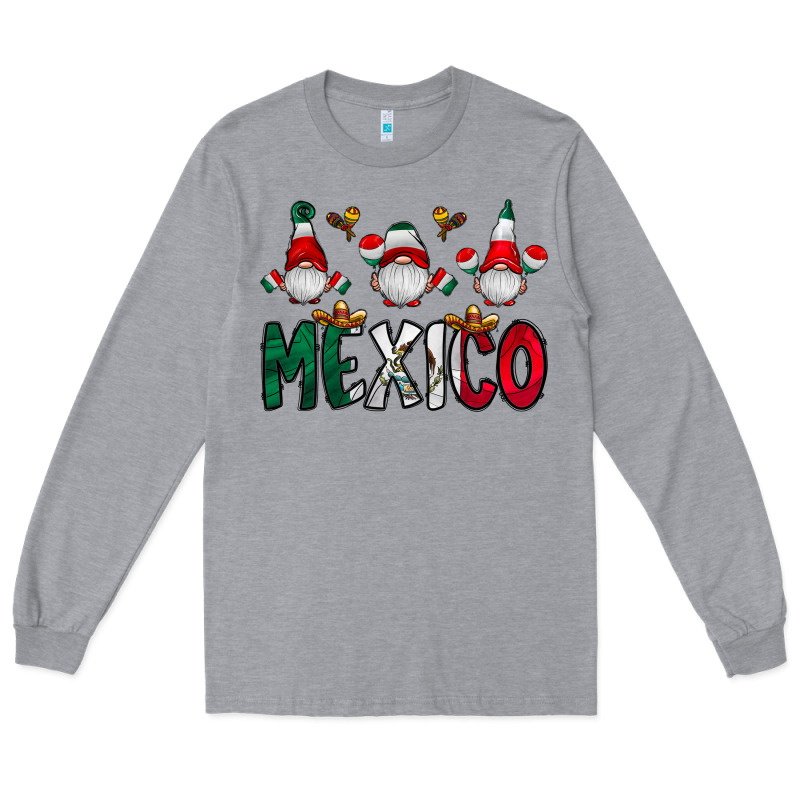 Mexico Gnome Long Sleeve Tee by CowhideDigitalArt | Teevron