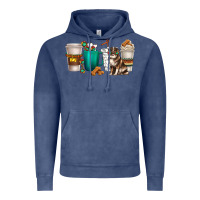 Vintage Denim australian shepherd dog coffee cups Vintage Hoodie - texasbilliewilder