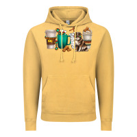 Vintage Mustard australian shepherd dog coffee cups Vintage Hoodie - texasbilliewilder